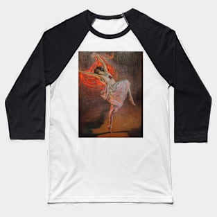 1910 Anna Pavlova by John Lavery Baseball T-Shirt